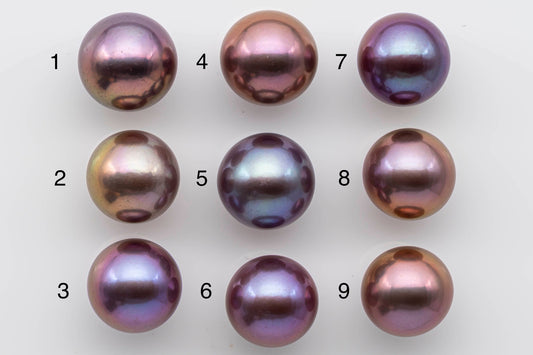 14-15mm Large Size Edison Pearl Single Loose Piece Round with Natural Colors and High Lusters Undrilled for Jewelry Making, SKU # 1325EP