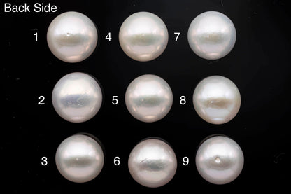 14-15mm Large Edison Pearl Single Round Loose Undrilled White with High Luster for Beading or Jewelry Making, SKU # 1344EP