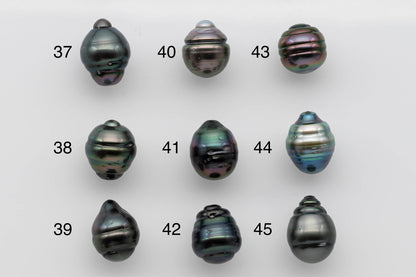 12-13mm One Piece Tahitian Pearl Loose Undrilled in Natural Color with High Luster for Beading and Jewelry Making, SKU # 1274TH