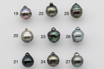12-13mm Single Tahitian Pearl Tear Drop Natural Color with High Luster for Jewelry Making, SKU # 1276TH
