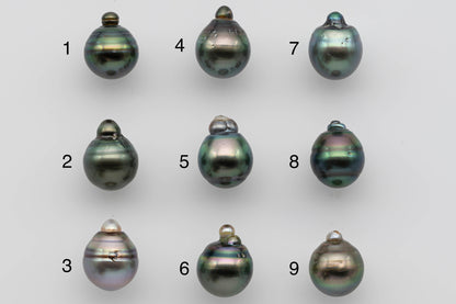 12-13mm Single Tahitian Pearl Tear Drop Natural Color