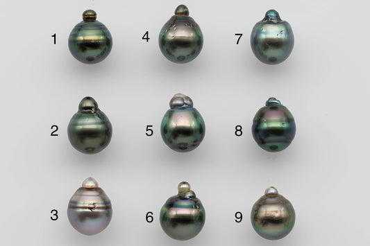 12-13mm Single Tahitian Pearl Tear Drop Natural Color