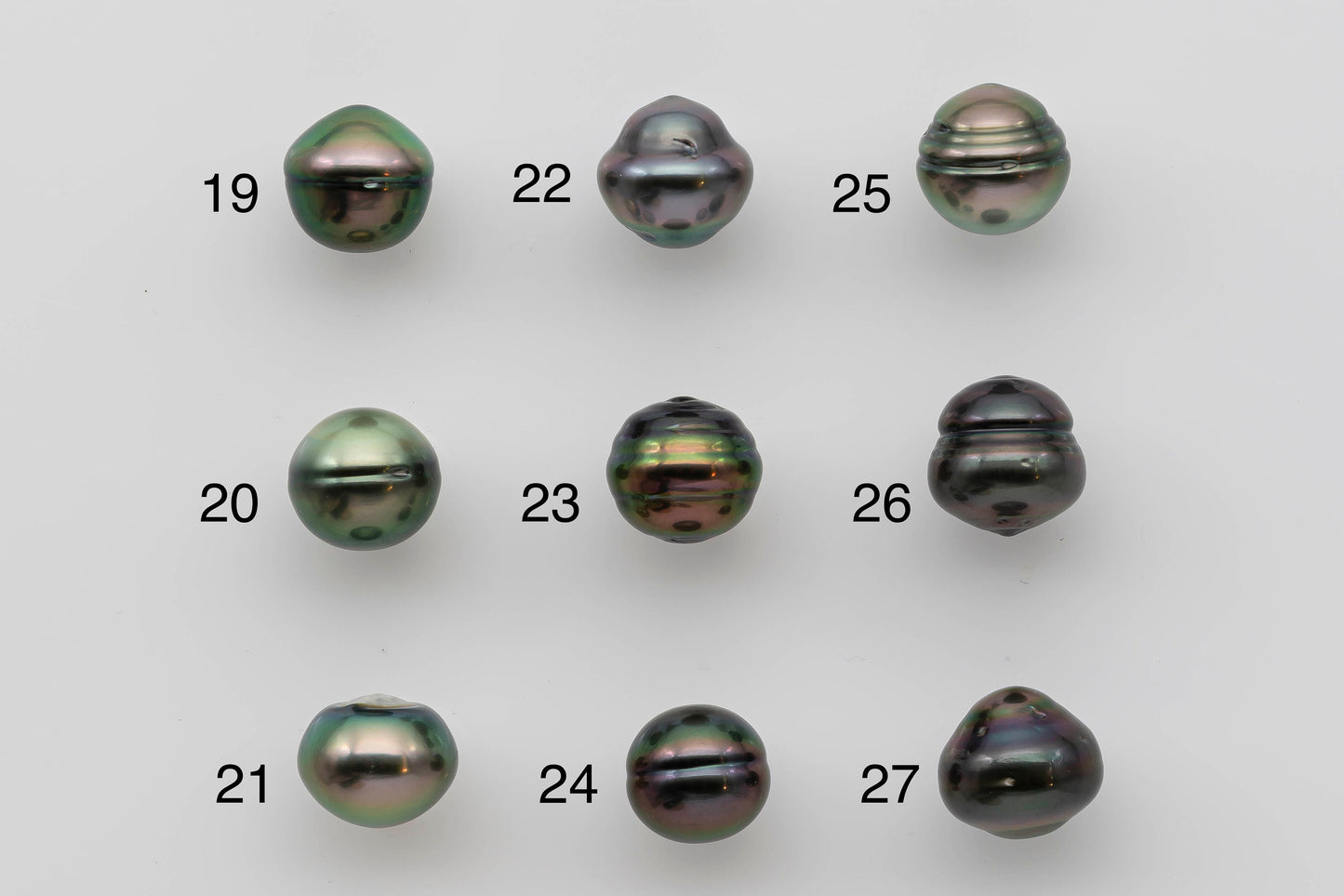 12-13mm Black Tahitian Pearl Single Piece Natural Color Undrilled with High Luster in Teardrop for Beading or Jewelry Making, SKU # 1279TH