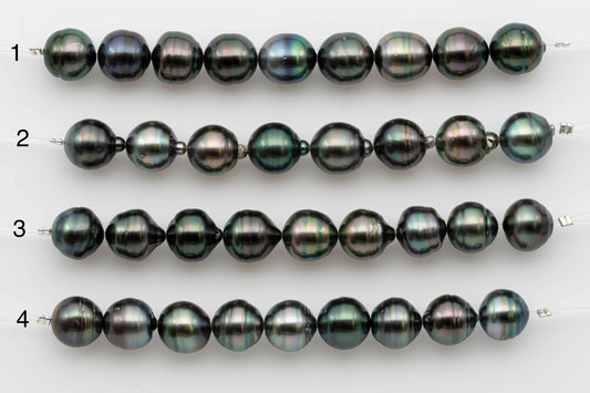 11-12mm Tahitian Pearl Tear Drop in Natural Color