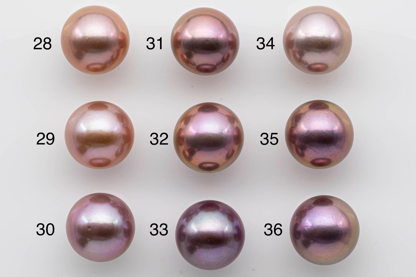 13-14mm Single Edison Pearl in Natural Colors and High Lusters Undrilled Round Freshwater Pearl Beads for Jewelry Making, SKU # 1319EP