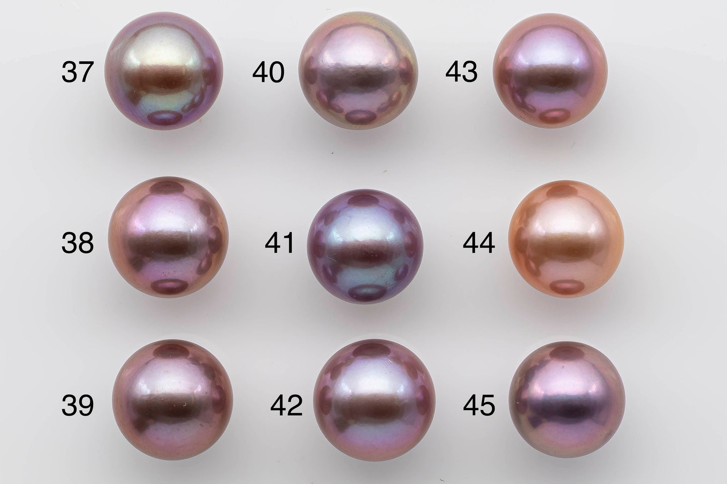 12-13mm Single Piece Edison Pearl Undrilled with High Luster and AAA Natural Colors Round Freshwater Pearl Beads, SKU # 1320EP