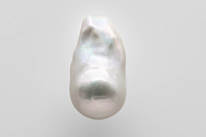 AAA 15-16mm Baroque Pearl Single Piece Undrilled with Extreme Luster and Freshwater Pearl Bead Large Size Smooth Surface, SKU # 1368BA