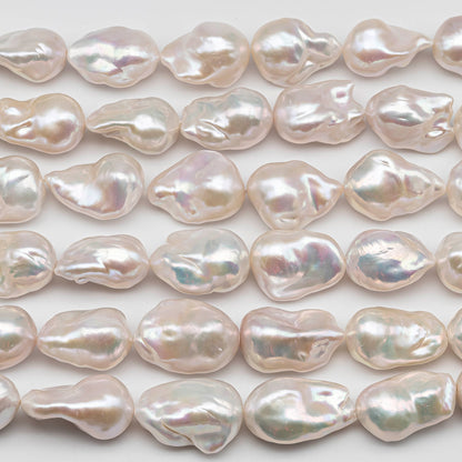 16-18mm AAA Baroque Pearl with Amazing Luster in Full strand for Making Jewelry, SKU # 1435BA