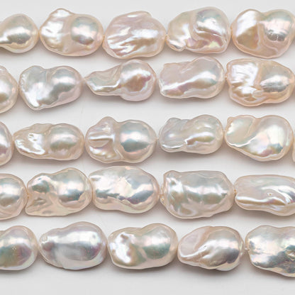 13-16mm AAA Freshwater Baroque Pearl in High Quality Luster in Full Strand, SKU # 1438BA