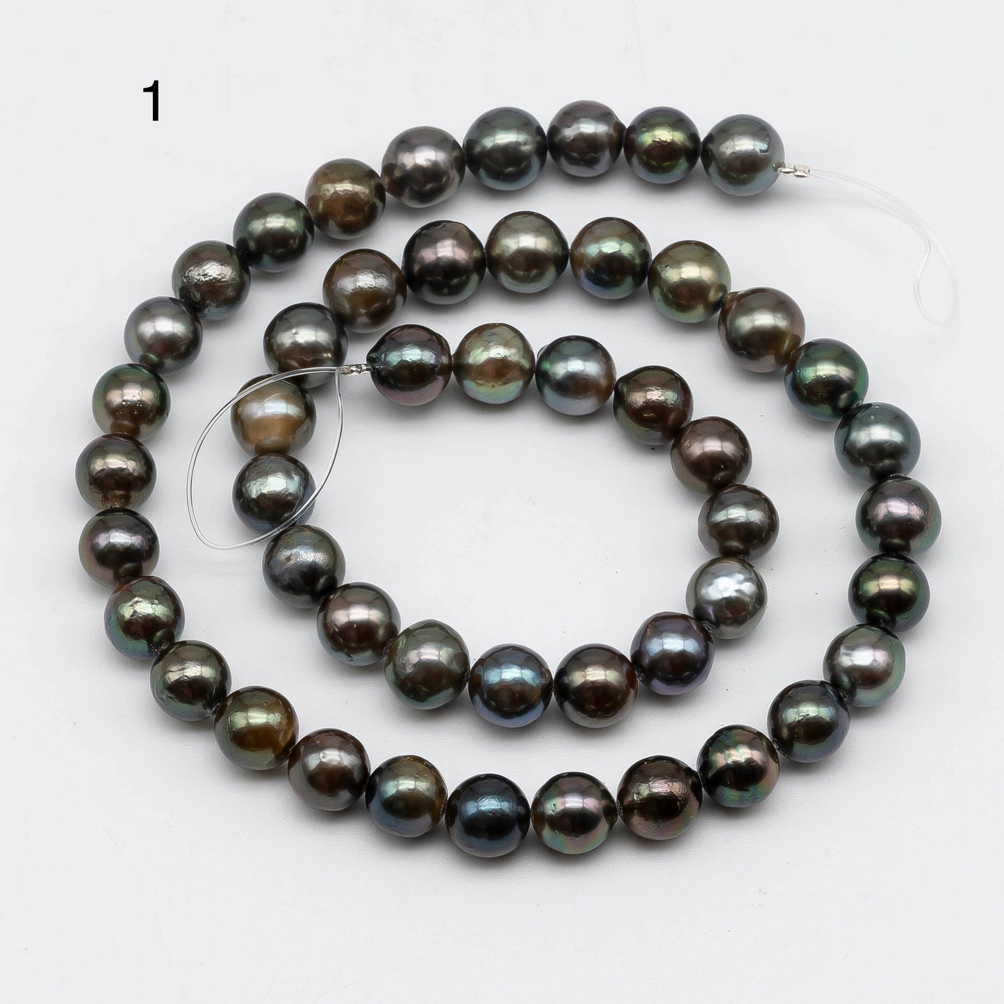 8-9mm Round Tahitian Pearl Strand - 1531TH