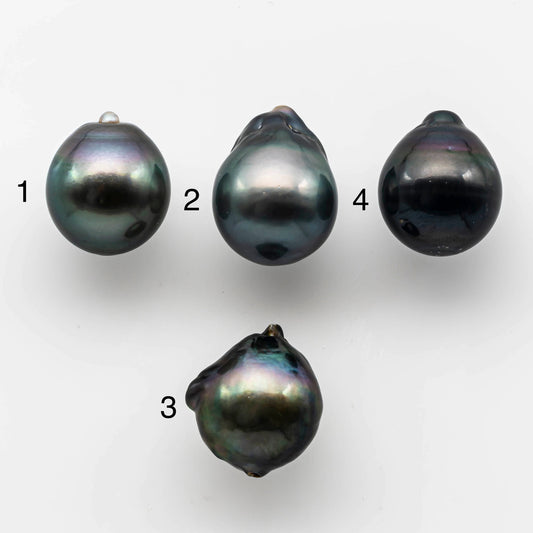 15-16mm Very Large Tahitian Pearl Drop Size, Loose Single Piece Undrilled Natural Color and High Luster, SKU # 1517TH