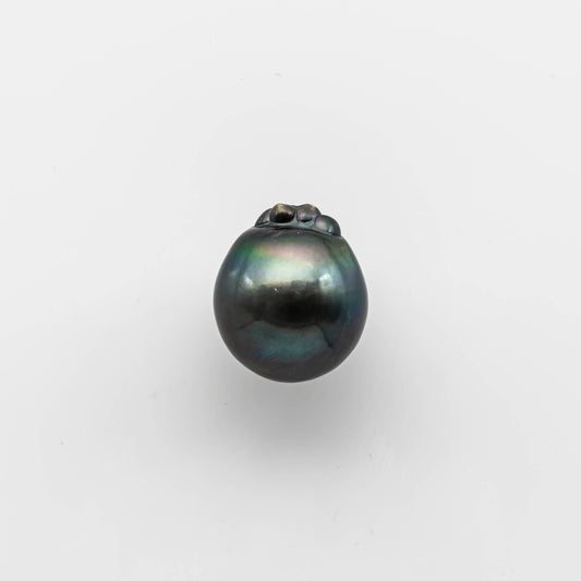 16-17mm Extra Large Tahitian Pearl Drop Undrilled Loose Single Piece High Luster and Natural Color, SKU # 1518TH