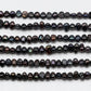 7-8mm Black Freshwater Pearl Bead Nugget Shape in Full Strand for Jewelry Making, SKU # 1619FW